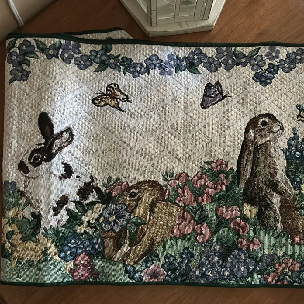 Easter table runner